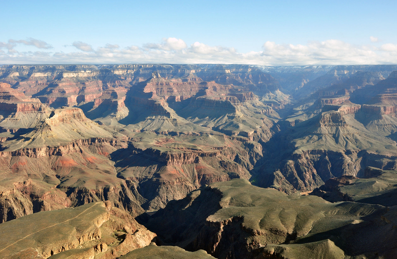El Gran Cañón, un accidente geográfico esculpido por el río Colorado. Wikimedia Commons